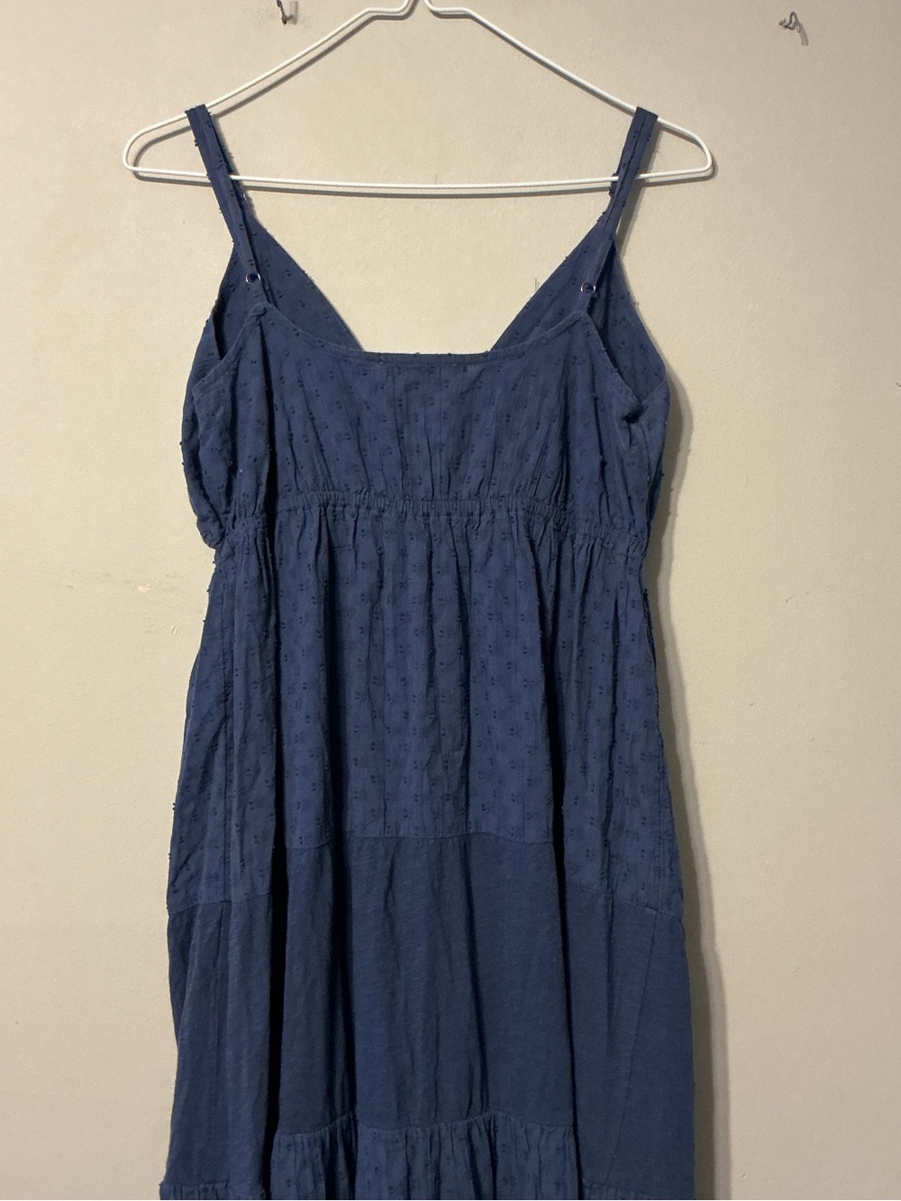Lucky Brand Dark Blue Tiered Maxi Sundress - Picture 5 of 9